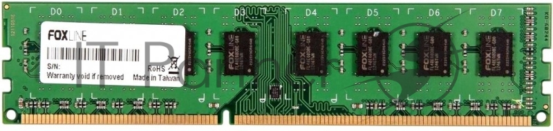 Оперативная память Foxline, DDR4, 8GB (1x8 GB), 3200 MHz, CL22, DIMM