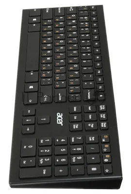 Клавиатура беспроводная Acer OKR010, USB, Радиоканал, черный