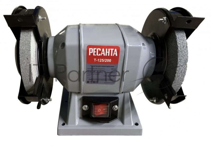 Электроточило Ресанта Т-125/200 200Вт 2950об/мин d=125мм t=16мм