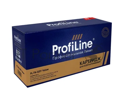 Картридж ProfiLine PL-TN-325Y для принтеров Brother DCP-9055CDN/DCP-9270CDN/HL-4140CN/HL-4150CDN/HL-4570CDW/HL-4570CDWT/MFC-9460CDN/MFP-9465CDN/MFC-9970CDW Yellow 3500 копий