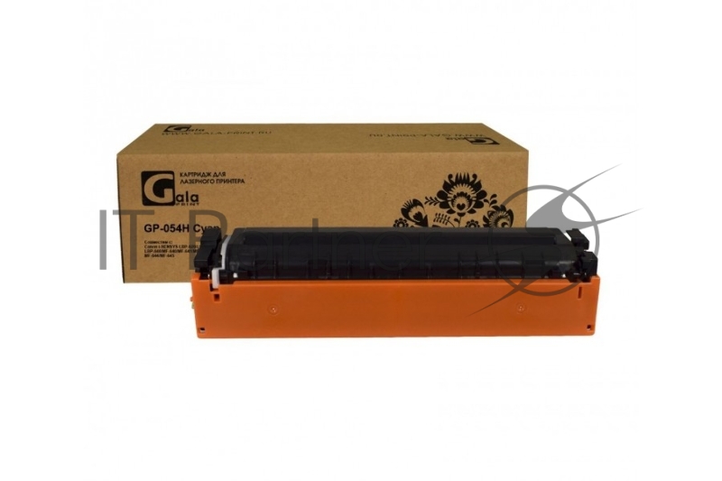 Картридж лазерный GalaPrint GP-054H C голубой (2300 стр) для Canon i-SENSYS LBP-620/LBP-621/LBP-623/LBP-640/MF-640/MF-641/MF-642/MF-643/MF-644/MF-645