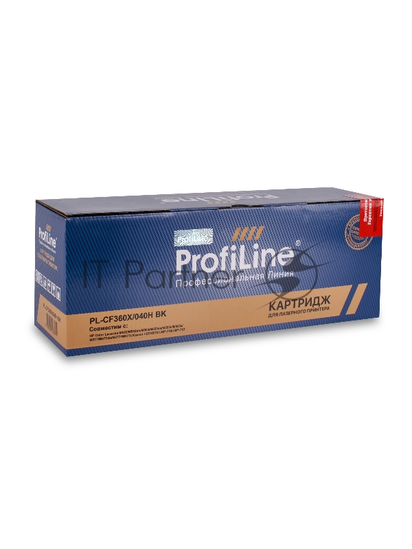 Картридж лазерный ProfiLine PL-CF360X/040H (№508X) для принтеров HP Color LaserJet M552/M552dn/M553/M553dn/M553n/M553x/M577/M577dn/M577f/M577c/Canon i-SENSYS LBP-710/LBP-712 Black 12500 копий