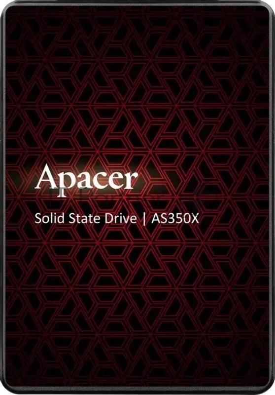 Накопитель SSD Apacer AS350X, 512Gb, 2.5", SATA III, R/W 560/540