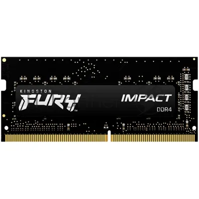 Оперативная память Kingston Fury Impact, DDR4, 32GB (1x32GB), 3200MHz, CL20, SO-DIMM