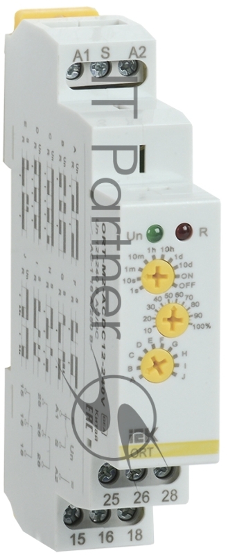 Реле времени многофункц. ORT 2 контакта 12-240В AC/DC IEK ORT-M2-ACDC12-240V