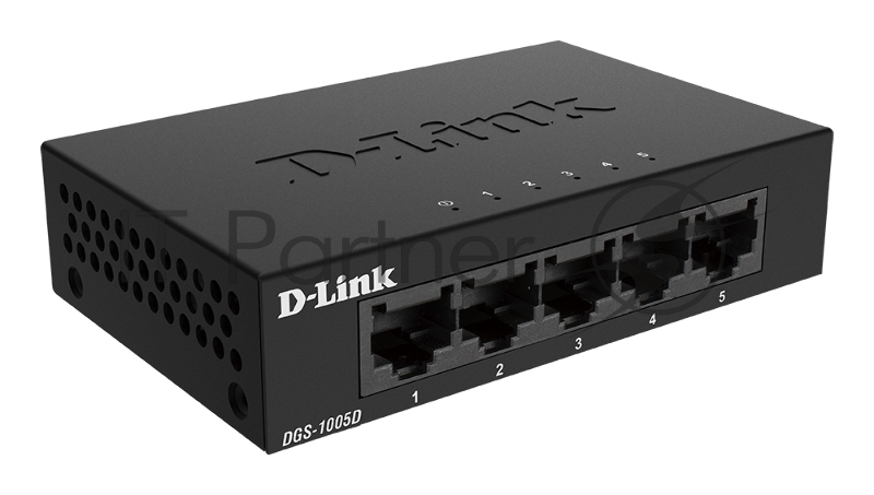 Коммутатор D-Link DGS-1005D/J2A, 5×1 Гбит/с, неуправляемый