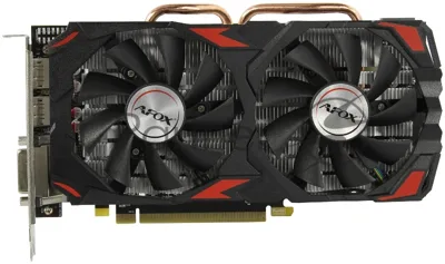 Видеокарта AFOX AMD Radeon RX 580 2048SP, 8 GB GDDR5, 256 bit, 2xDisplayPort, HDMI, GPU 1168 MHz