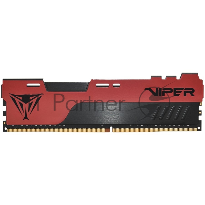 Оперативная память Patriot Viper Elite II, DDR4, 8GB (1x8 GB), 3200 MHz, CL18, DIMM, радиатор, красный/черный
