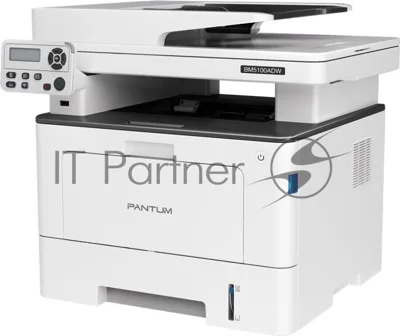 МФУ лазерное Pantum BM5100ADW, A4, ч/б, печ. до 40 стр/мин., скан. до 24 стр/мин., 1200x1200dpi, USB, RJ-45, Wi-Fi, проектная модель