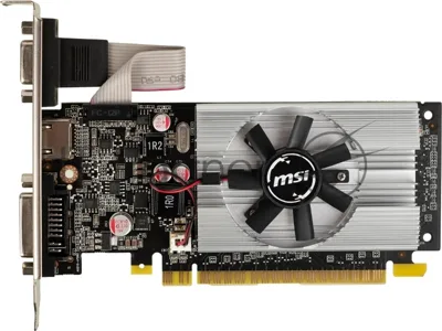 Видеокарта MSI GeForce 210, 1 GB GDDR3, 64 bit, DVI-I, HDMI, VGA, GPU 460 MHz