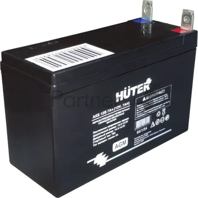 Батарея аккумуляторная Huter 64/1/54 12В 7А·ч SLA