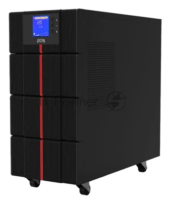 Источник бесперебойного питания Powercom MACAN, On-Line, 10000VA/10000W, Tower, IEC, LCD, Serial+USB, SmartSlot, подкл. доп. батарей