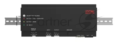 Источник бесперебойного питания Powercom DRU 850VA/510W, DIN Rail, 230V, RS-232, 2 year warranty (1114019)