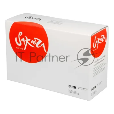 Картридж Sakura С4127X для HPLaserJet HP4000/4000T/4000N/4050, черный, 10000 к.