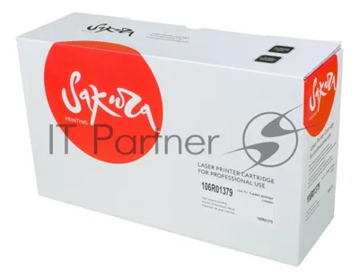 Картридж лазерный Sakura 106R01379 для Xerox P3100 смарткарта в комплекте, черный, 4000 к.