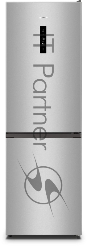 Холодильник Gorenje NRK619FAS4 серый двухкамерный 207/93л морозилка снизу, No Frost