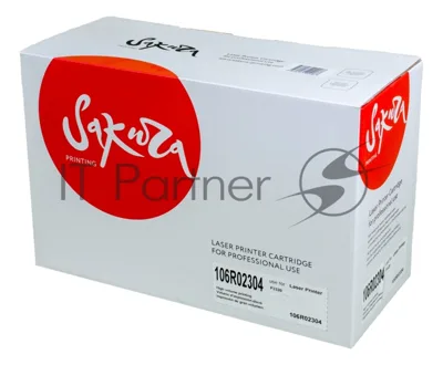 Картридж лазерный Sakura 106R02304 для Xerox P3320, черный, 5000 к.