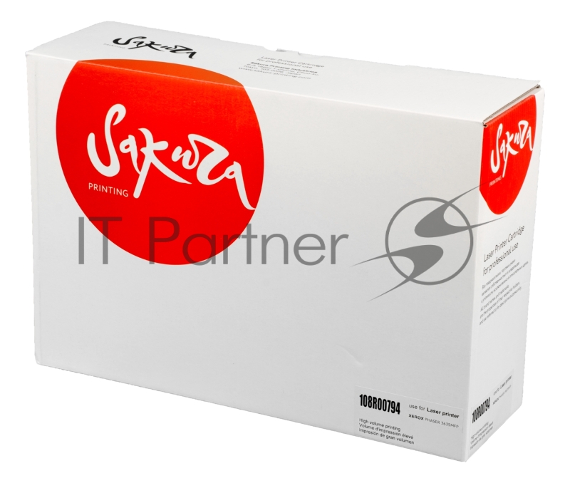 Картридж лазерный Sakura 108R00794 для Xerox P3635, черный, 5000 к.