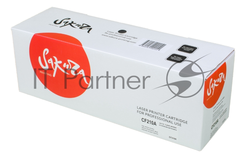 Картридж лазерный Sakura CF210A для HP LJ Pro M251/M276, черный, 1600 к.