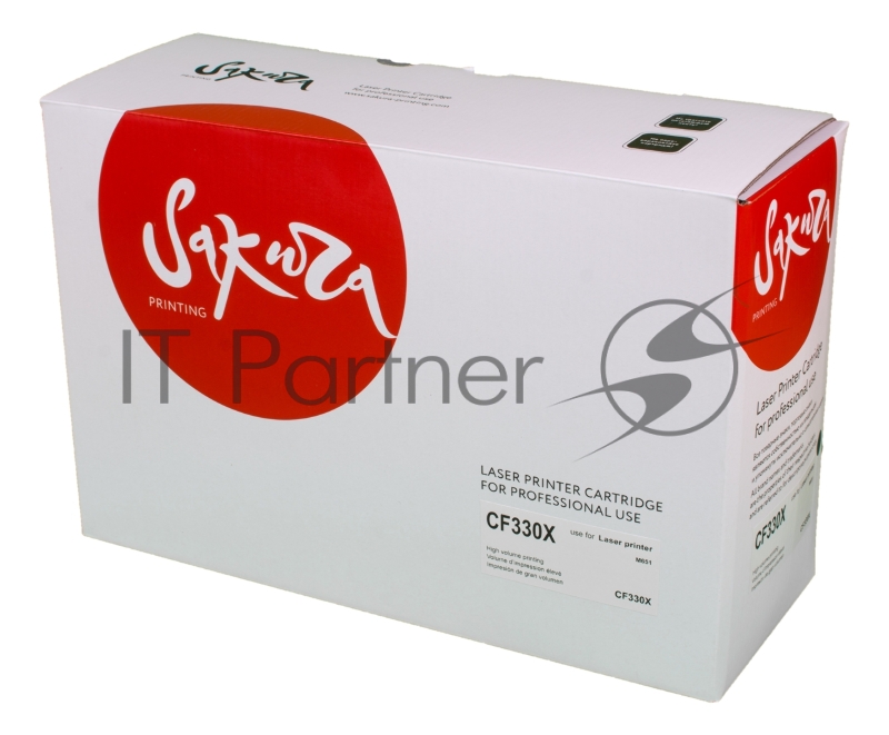 Картридж лазерный Sakura CF330X для HP LJ M651, M651DN, M651N, M651Xh, черный, 20 500 к.
