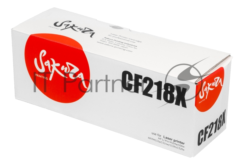 Картридж Sakura CF218X для HP, черный, 5000 к.