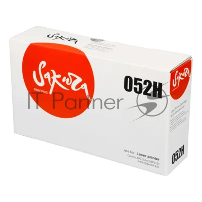 Картридж лазерный Sakura CRG052H для Canon i-SENSYS LBP212/214/215, i-SENSYS MF421/426/428/429, черный, 9 200 к.