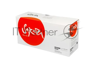 Тонер-туба Sakura SPC250EBK (407543) для Ricoh Aficio SP C250/C260/C261, черный, 2000 к.