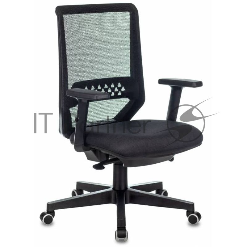 Кресло Бюрократ EXPERT TW-01 черный, сетка, подголовник