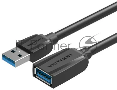 Кабель-удлинитель Vention USB 3.0 AM/AF - 2м Black Edition