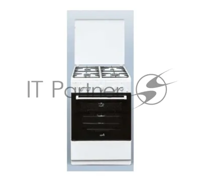 Плита газовая Cezaris ПГ 3200-05 белый, конфорок 4, духовка 59 л, 60 см x 85 см x 60 см