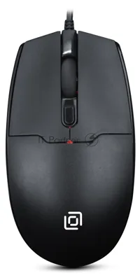 Мышь проводная Oklick 147M черный, 1600 dpi, PS/2, кнопки - 3