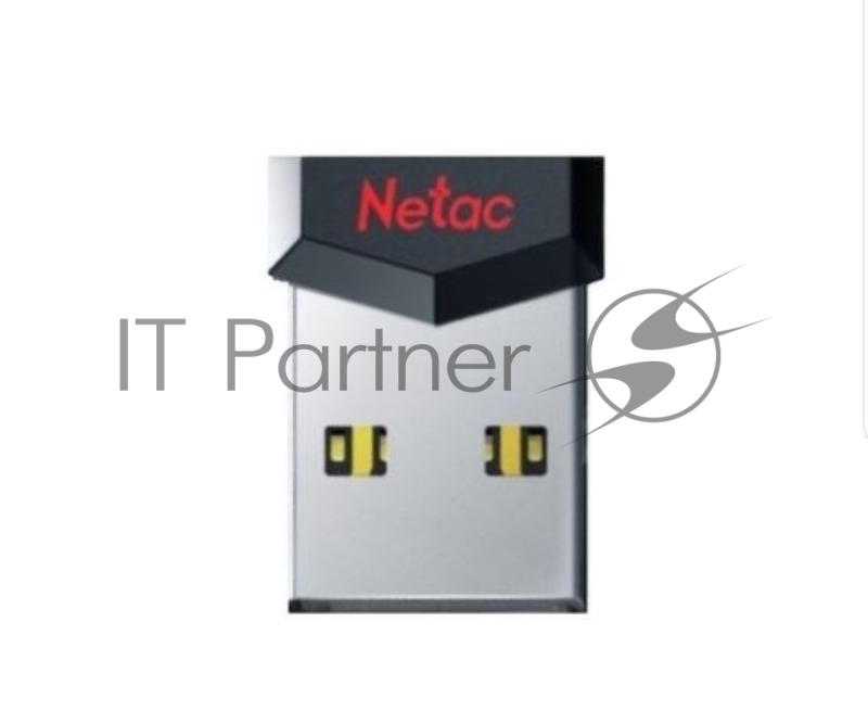 Флешка USB Netac UM81 (NT03UM81N-016G-20BK), 16Gb, USB 2.0, R/W 30/10, черный/красный