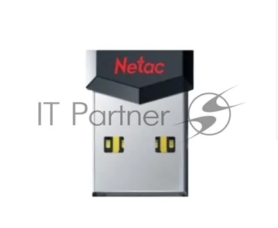 Флешка USB Netac UM81 (NT03UM81N-032G-20BK), 32Gb, USB 2.0, R/W 30/10, черный/красный