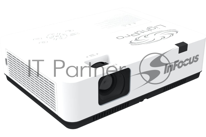 Проектор INFOCUS IN1049 3LCD, 5000 lm, WUXGA, 1.371.65:1, 50000:1, (Full 3D), 16W, 2хHDMI 1.4b, VGA in, CompositeIN, 3,5 мм audio IN, RCAx2 IN, USB-A, VGA out, 3,5 audio OUT, RS232, Mini USB B serv, RJ45, 3,3 кг