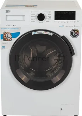 Стиральная машина Beko WSPE7H616W белый, загрузка фронтальная 7,5 кг, 1200 об/мин., класс: А