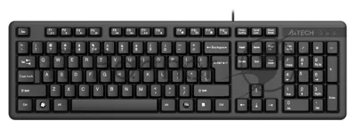 Клавиатура проводная A4Tech KK-3, USB, черный