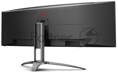 Монитор 48.8" AOC AG493UCX2 VA 5120x1440, 165 Гц, 1 мс, 32:9, 400 кд/м2, 3xHDMI, 1xDP, 1xUSB-C, изогнутый, черный