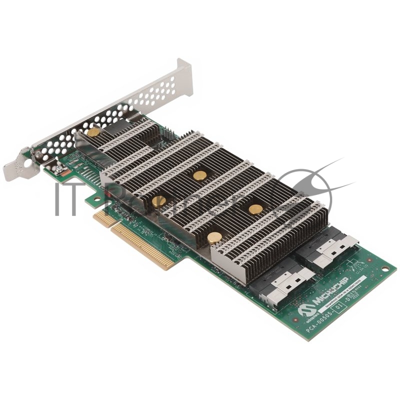 Контроллер Adaptec Microchip SmartRAID 3258-16i/e 24G SAS adapter, 16 Gbps NVMe Gen 4, 24 Gbps SAS-4, and 6 Gbps SATA full tri-mode SAS/SATA/ NVMe adapters, 8-lane (x8) PCIe Gen 4 host interface