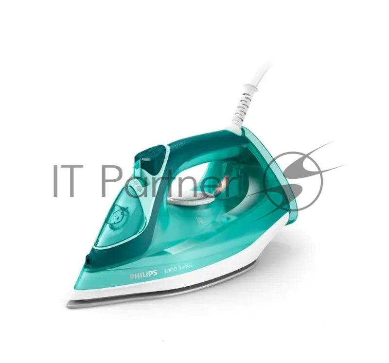 Утюг Philips DST3030/70 бирюзовый, 2400 Вт, 40 г/мин, 180 г/мин, 300 мл