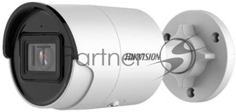 Камера видеонаблюдения цилиндрическая Hikvision DS-2CD2083G2-IU(2.8mm) 8Мп уличнаяс EXIR-подсветкой до 40м и технологией AcuSense1/2.8" Progressive Scan CMOS; объектив 6мм; угол обзора 54°; механический ИК-фильтр; 0.005лк@F1.6; сжатие