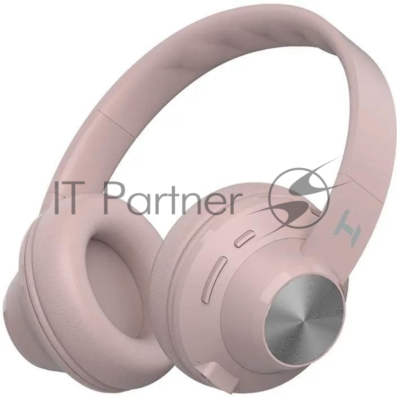 Беспроводные/проводные наушники Harper HB-412 светло-розовый, накладные, Bluetooth + проводной, до 8 ч