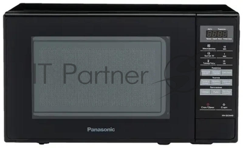 Микроволновая печь Panasonic NN-SB26MBZPE черный 20 л, 800 Вт, переключатели - сенсор