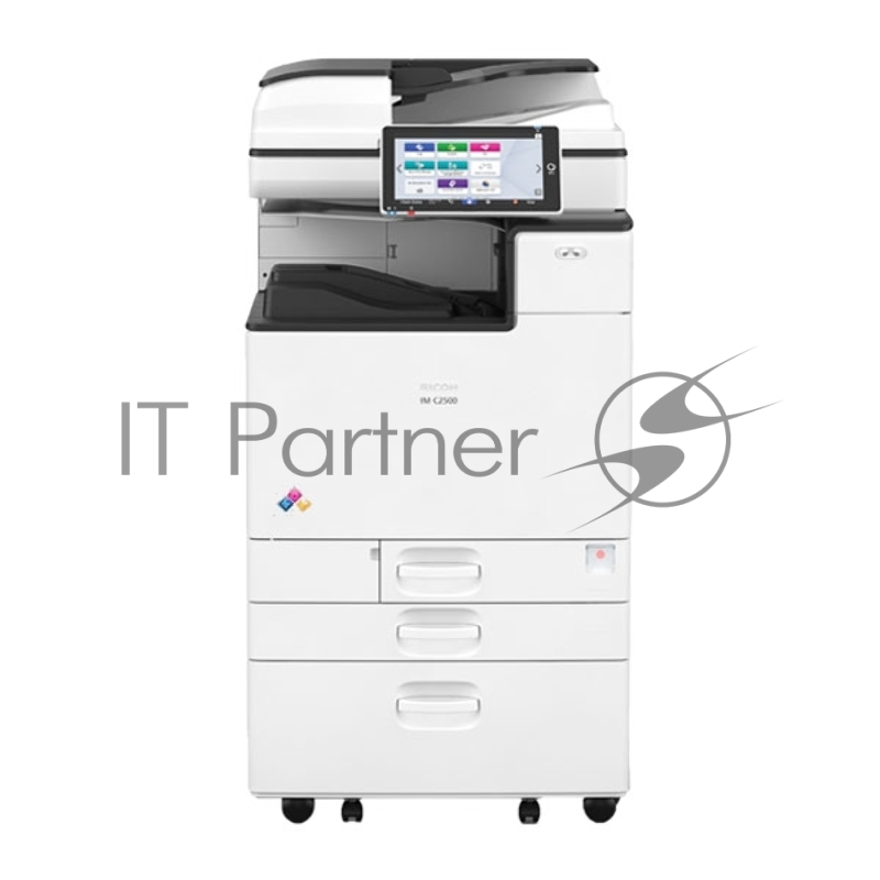 МФУ лазерное Ricoh IM 4000A, A3, монохромный, печ. до 40 стр/мин, скан. до 120 стр/мин, 1200 x 1200 DPI (печ.), 600 x 600 DPI (скан.), Ethernet, USB