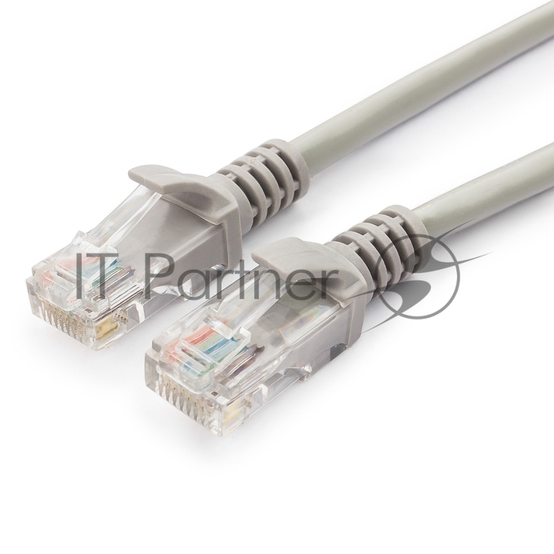 Патч-корд UTP Cablexpert PP6U-15M cat.6, 15м, литой, многожильный, серый
