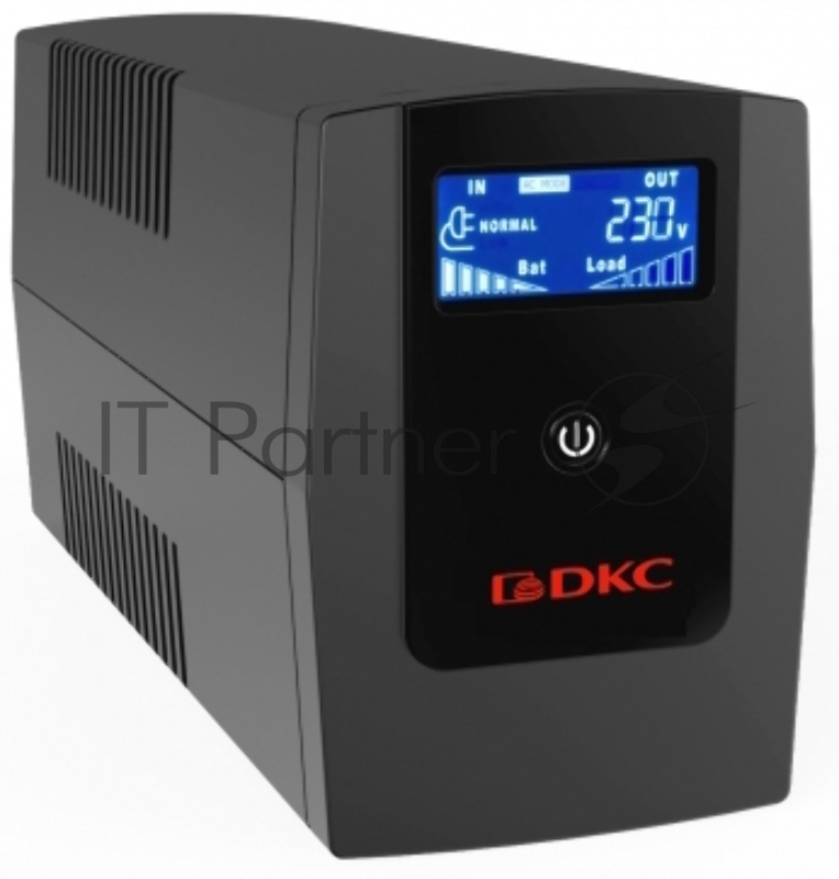 Источник бесперебойного питания DKC INFOLCD800I / 800 ВА / 480 Вт / 3 x IEC 320 C13 (компьютерный)
