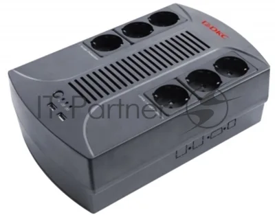 Источник бесперебойного питания DKC INFOPDU600 / 600 ВА / 360 Вт / 6 x CEE 7 (евророзетка)