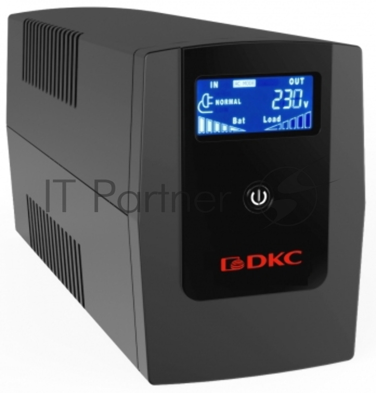 Источник бесперебойного питания DKC INFOLCD1500S / 1500 ВА / 900 Вт / 3 x IEC 320 C13 (компьютерный)