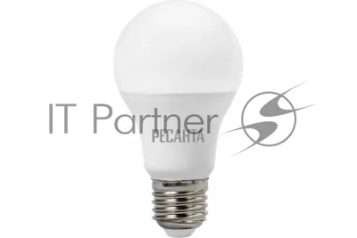 Лампа светодиодная Ресанта LL-R-A60-7W-230-3K-E27 груша, 7 Вт, тепл., Е27
