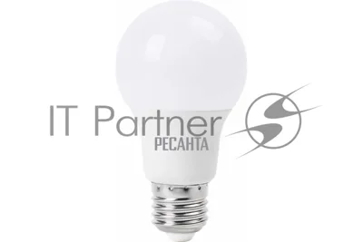 Лампа светодиодная Ресанта LL-R-A65-15W-230-3K-E27 груша, 15 Вт, тепл., Е27