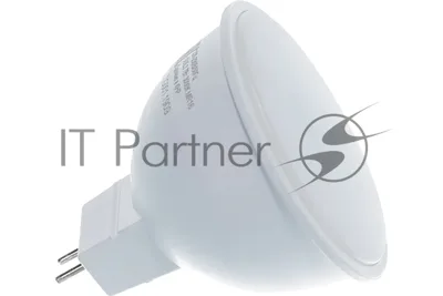 Лампа светодиодная Ресанта LL-R-MR16-7W-230-3K-GU5.3 рефлекторная, 7 Вт, теплый, GU5.3